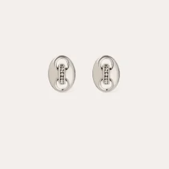 Gas Bijoux Cophea strass studs earrings mini silver^Femme Boucles D'oreilles|Boucles D'oreilles