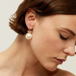 Gas Bijoux Decalcia earrings gold^Femme Boucles D'oreilles|Boucles D'oreilles