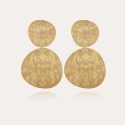 Gas Bijoux Diva Cloud earrings gold^Femme Boucles D'oreilles|Bijoux Dorés