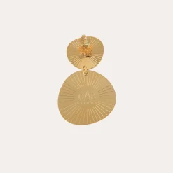 Gas Bijoux Diva Cloud earrings gold^Femme Boucles D'oreilles|Bijoux Dorés