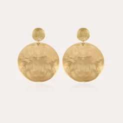 Gas Bijoux Diva earrings large size gold^Femme Boucles D'oreilles|Bijoux Dorés