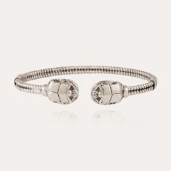 Gas Bijoux Duality large Scaramouche twist bracelet silver^Femme Bracelets|Bijoux Argentés
