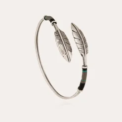 Gas Bijoux Duality Penna bracelet large size silver^Homme Bracelets Homme