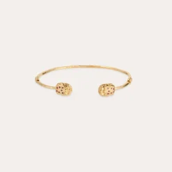 Gas Bijoux Duality Scaramouche Bracelet small size gold - - Capsule The Precious^Femme Bracelets|Bracelets