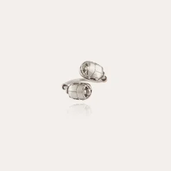 Gas Bijoux Duality Scaramouche ring silver^Femme Bagues