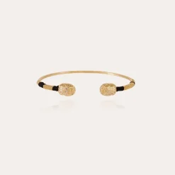 Gas Bijoux Duality Scaramouche strass bracelet small size gold - Zirconia^Femme Bracelets