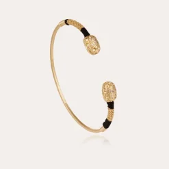 Gas Bijoux Duality Scaramouche strass bracelet small size gold - Zirconia^Femme Bracelets