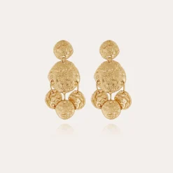 Gas Bijoux Eclipse Sequin earrings small size gold^Femme Boucles D'oreilles|Bijoux Dorés