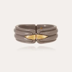 Gas Bijoux Ecume bracelet acetate doré - Gris^Femme Bracelets|Bracelets