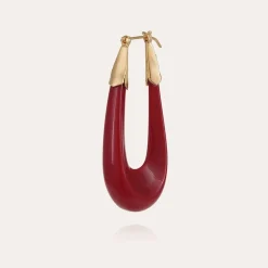 Gas Bijoux Ecume earrings acetate gold -^Femme Boucles D'oreilles|Boucles D'oreilles