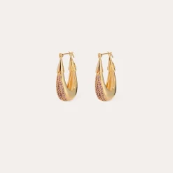 Gas Bijoux Ecume earrings gold - - Capsule The Precious^Femme Boucles D'oreilles|Boucles D'oreilles