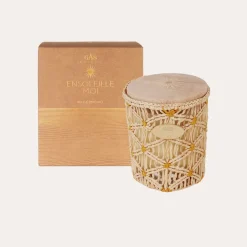 Gas Bijoux Ensoleille moi candle raffia^ Bougies Raphia Ensoleille Moi