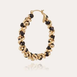 Gas Bijoux Eurydice hoop earrings gold^Femme Boucles D'oreilles