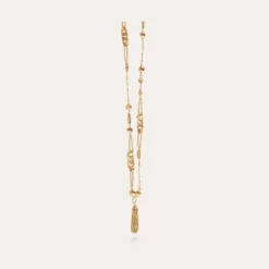 Gas Bijoux Filou long necklace gold^Femme Sautoirs