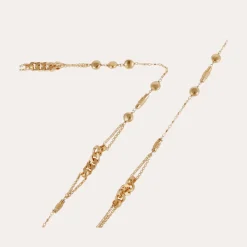 Gas Bijoux Filou long necklace gold^Femme Sautoirs