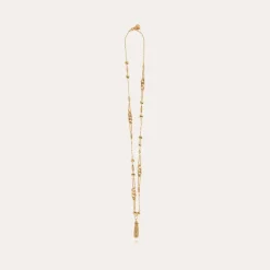 Gas Bijoux Filou long necklace gold^Femme Sautoirs