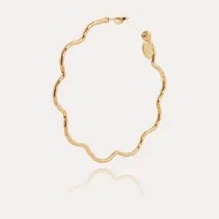 Gas Bijoux Florette hoop earrings gold^Femme Boucles D'oreilles|Bijoux Dorés