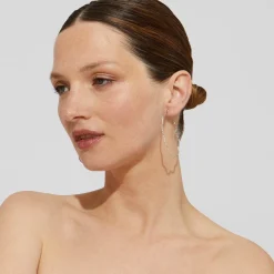 Gas Bijoux Florette hoop earrings silver^Femme Boucles D'oreilles|Bijoux Argentés