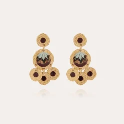 Gas Bijoux Illusion earrings gold^Femme Boucles D'oreilles