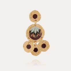 Gas Bijoux Illusion earrings gold^Femme Boucles D'oreilles