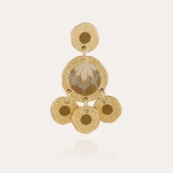 Gas Bijoux Illusion earrings gold^Femme Boucles D'oreilles