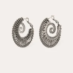 Gas Bijoux Izzia earrings large size silver^Femme Boucles D'oreilles|Bijoux Argentés