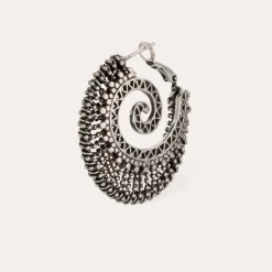 Gas Bijoux Izzia earrings large size silver^Femme Boucles D'oreilles|Bijoux Argentés