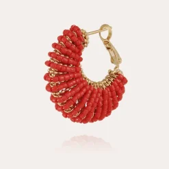 Gas Bijoux Izzia earrings small size gold^Femme Boucles D'oreilles