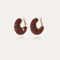 Gas Bijoux Izzia earrings small size gold -^Femme Boucles D'oreilles|Boucles D'oreilles