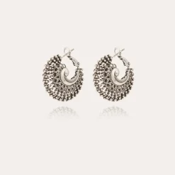Gas Bijoux Izzia nu earrings small size silver^Femme Boucles D'oreilles|Bijoux Argentés