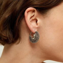 Gas Bijoux Izzia nu earrings small size silver^Femme Boucles D'oreilles|Bijoux Argentés