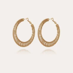 Gas Bijoux Izzia very large size earrings gold^Femme Boucles D'oreilles|Bijoux Dorés