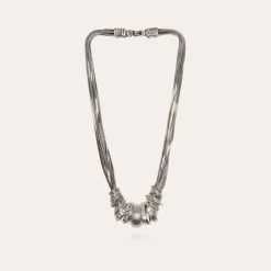 Gas Bijoux Jos necklace silver^Femme Colliers