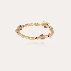 Gas Bijoux Kali cabochons bracelet gold -^Femme Bracelets
