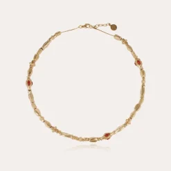 Gas Bijoux Kali cabochons necklace gold -^Femme Colliers
