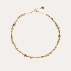 Gas Bijoux Kali cabochons necklace gold -^Femme Colliers