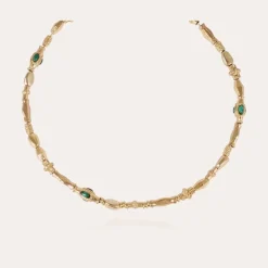 Gas Bijoux Kali cabochons necklace gold -^Femme Colliers