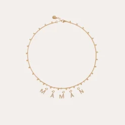 Gas Bijoux Letter N pendant charms strass gold^ Colliers & Bracelets Lettres Découvrir