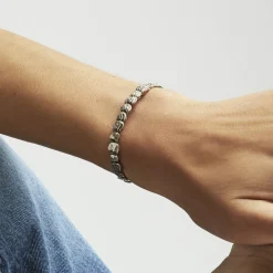 Gas Bijoux Liane bangle bracelet large size silver^Homme Bracelets Homme|Joncs Homme