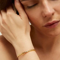 Gas Bijoux Liane bangle bracelet mini gold^Femme Bracelets|Bijoux Dorés