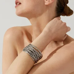 Gas Bijoux Liane cuff bracelet silver^Femme Bracelets|Bijoux Argentés