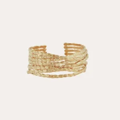 Gas Bijoux Liane cuff bracelet small size gold^Femme Bracelets|Bijoux Dorés