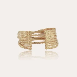 Gas Bijoux Liane cuff bracelet small size gold^Femme Bracelets|Bijoux Dorés