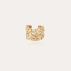 Gas Bijoux Liane cuff ring gold^Femme Bagues