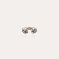 Gas Bijoux Liane jonc Bis ring silver^Femme Bagues