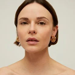 Gas Bijoux Lilou earrings gold^Femme Boucles D'oreilles|Bijoux Dorés