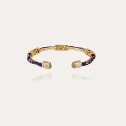 Gas Bijoux Lima cabochons bangle bracelet gold^Femme Bracelets