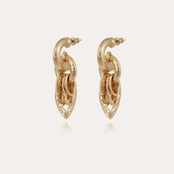 Gas Bijoux Lizza earrings gold^Femme Boucles D'oreilles