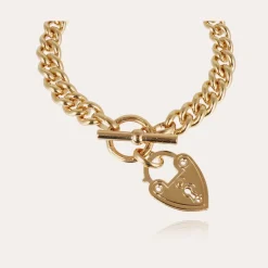 Gas Bijoux Locked bracelet gold^Femme Bracelets|Bijoux Dorés