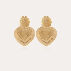 Gas Bijoux Love earrings gold^Femme Boucles D'oreilles|Bijoux Dorés